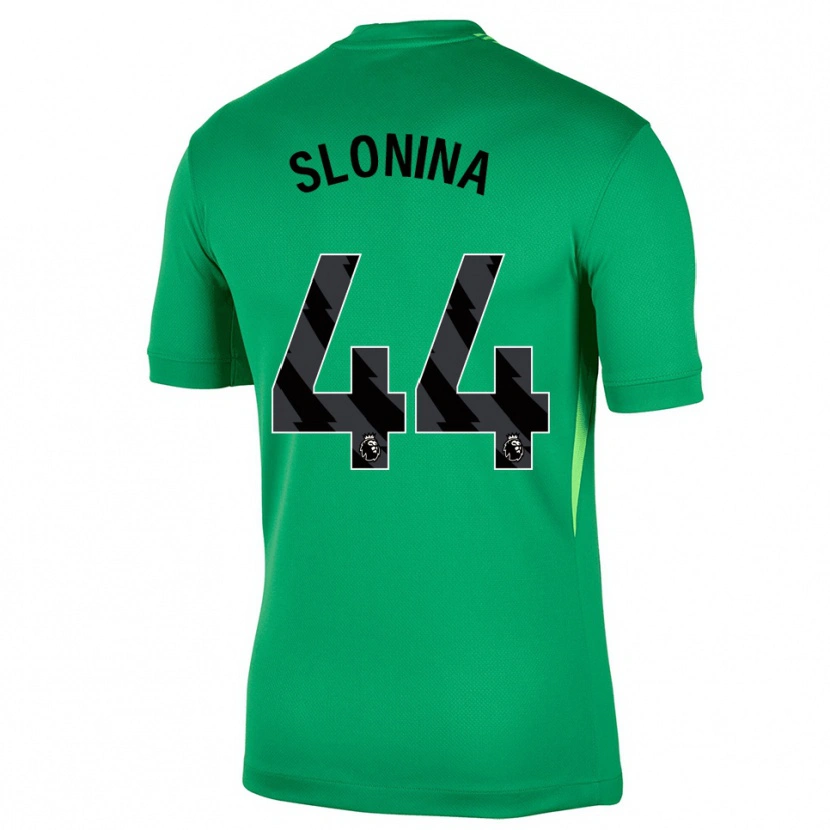 Danxen Kinder Gabriel Slonina #44 Trikot Grün Schwarz Torwarttrikot 2025/26