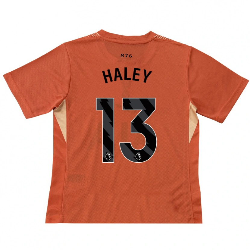 Danxen Kinder Micah Haley #13 Trikot Orange Schwarz Torwarttrikot 2025/26