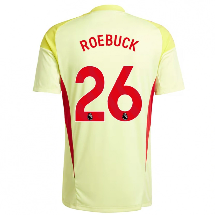Danxen Kinder Ellie Roebuck #26 Trikot Hellgelb Torwarttrikot 2025/26
