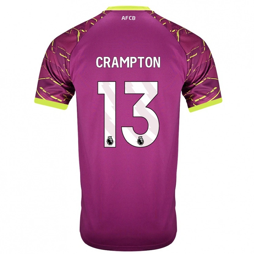 Danxen Kinder Kai Crampton #13 Trikot Dunkles Magenta Torwarttrikot 2025/26