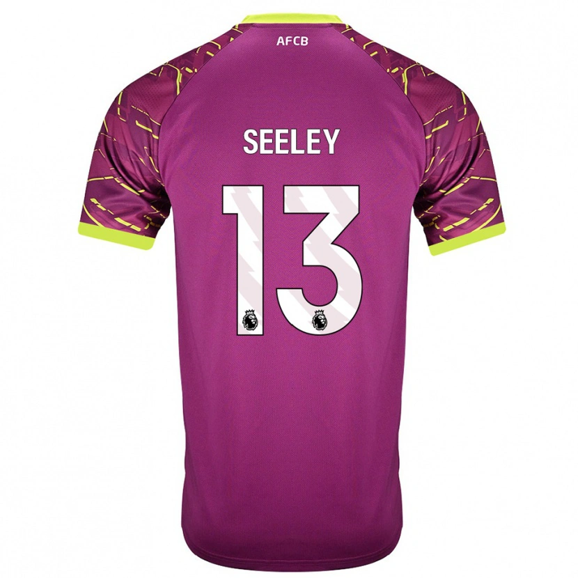 Danxen Kinder Will Seeley #13 Trikot Dunkles Magenta Torwarttrikot 2025/26