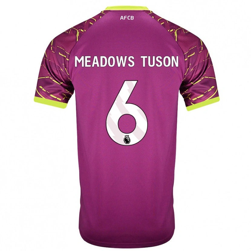 Danxen Kinder Freya Meadows Tuson #6 Trikot Dunkles Magenta Torwarttrikot 2025/26