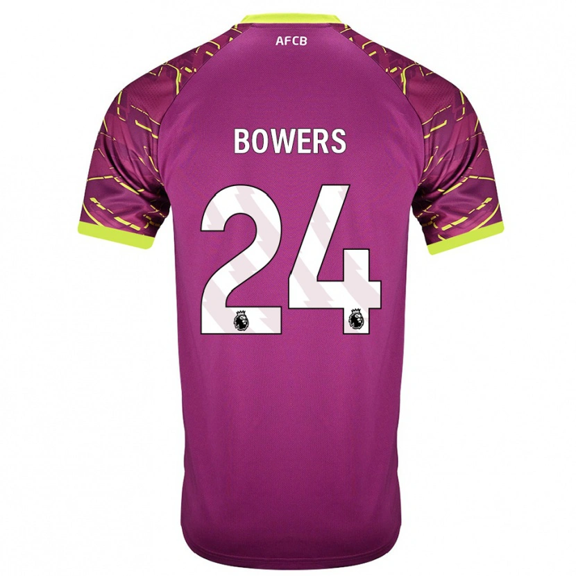 Danxen Kinder Kelci Bowers #24 Trikot Dunkles Magenta Torwarttrikot 2025/26