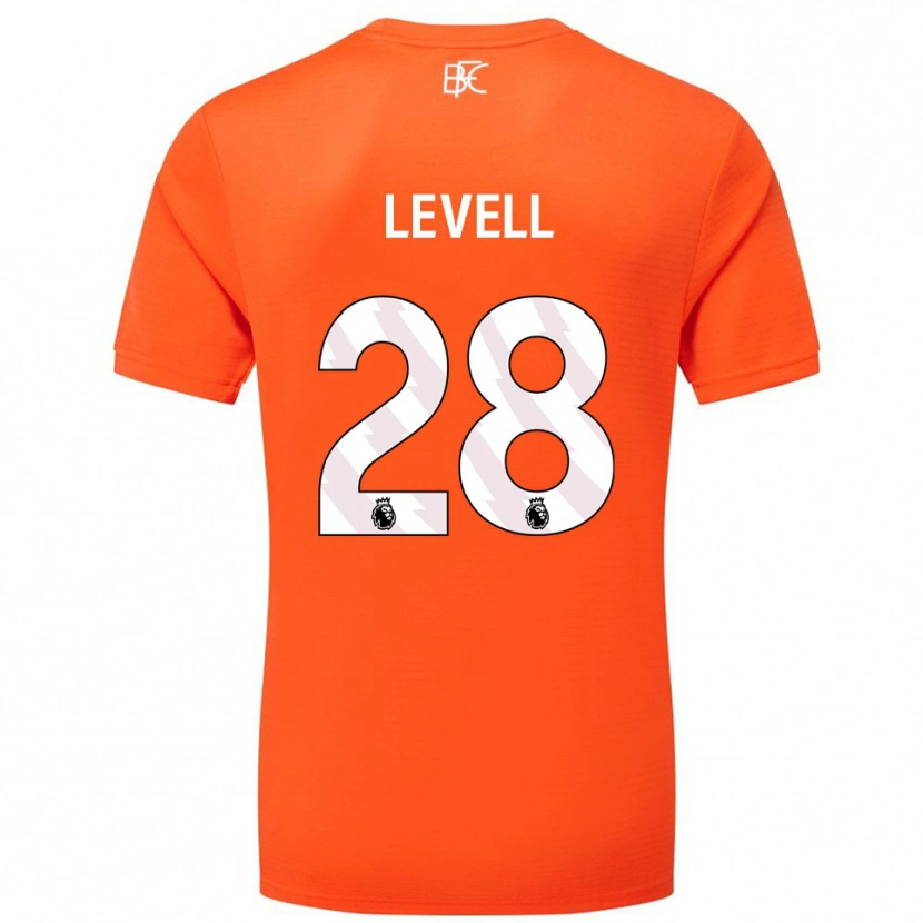 Danxen Kinder Kirstie Levell #28 Trikot Orange Weiß Torwarttrikot 2025/26
