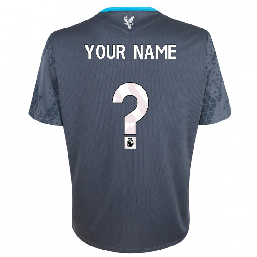 Danxen Kinder Crystal Palace FC Dunkelgrau Weiß Trikot Torwarttrikot 2025/26