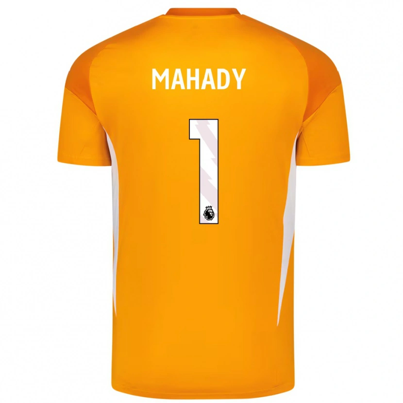 Danxen Kinder Rory Mahady #1 Trikot Orange Weiß Torwarttrikot 2025/26
