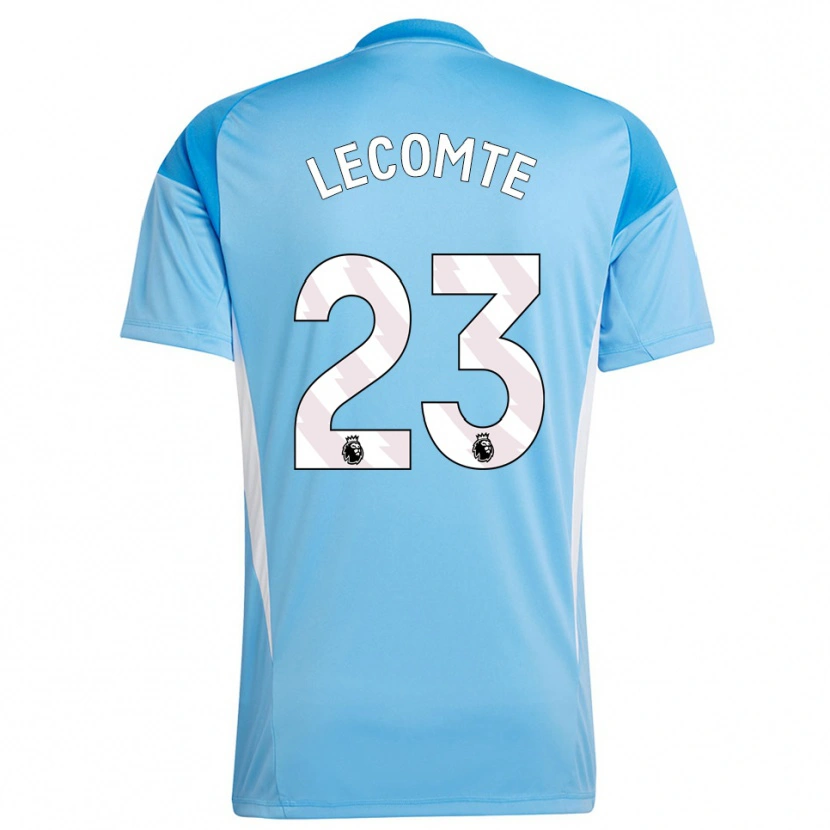 Danxen Kinder Benjamin Lecomte #23 Trikot Blau Weiß Torwarttrikot 2025/26