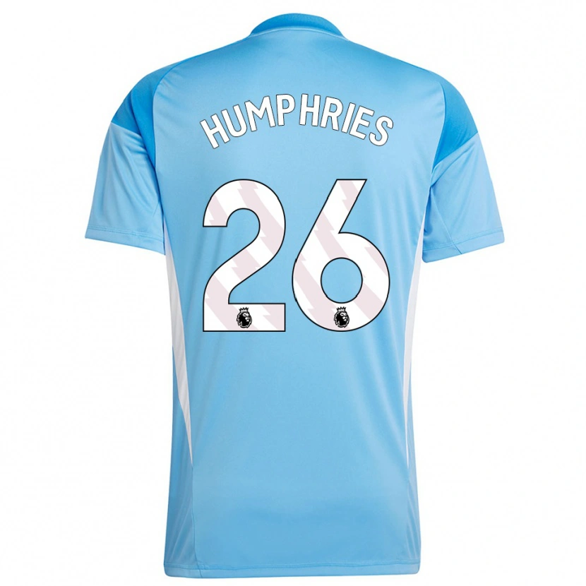 Danxen Kinder Marni Humphries #26 Trikot Blau Weiß Torwarttrikot 2025/26