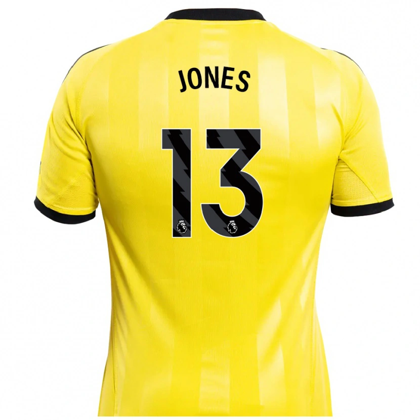 Danxen Kinder Tyler Jones #13 Trikot Gelb Schwarz Torwarttrikot 2025/26