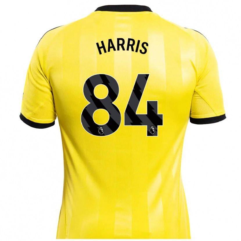 Danxen Kinder Aidan Harris #84 Trikot Gelb Schwarz Torwarttrikot 2025/26
