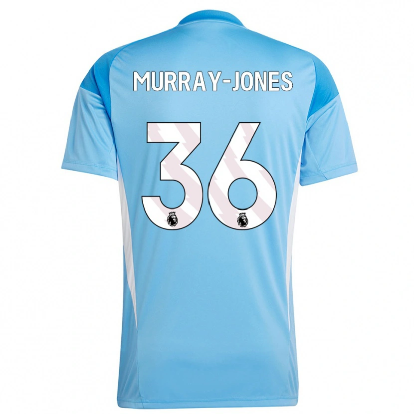 Danxen Kinder George Murray-Jones #36 Trikot Blau Weiß Torwarttrikot 2025/26