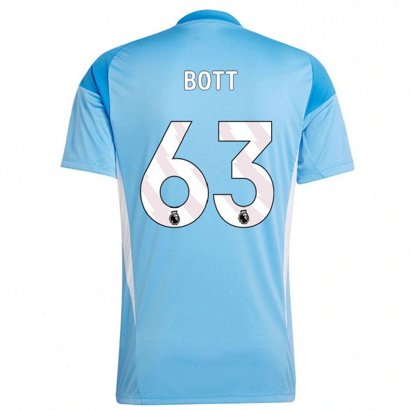 Danxen Kinder Aaron Bott #63 Trikot Blau Weiß Torwarttrikot 2025/26