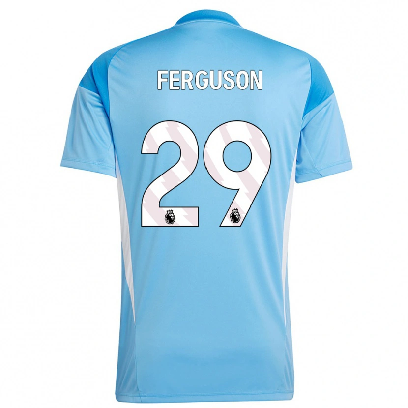 Danxen Kinder Georgie Ferguson #29 Trikot Blau Weiß Torwarttrikot 2025/26