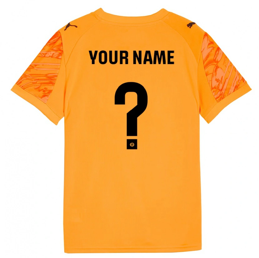 Danxen Kinder Girona Orange Schwarz Trikot Torwarttrikot 2025/26