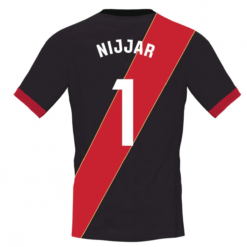 Danxen Kinder Tejpal Nijjar #1 Trikot Schwarz Rot Torwarttrikot 2025/26