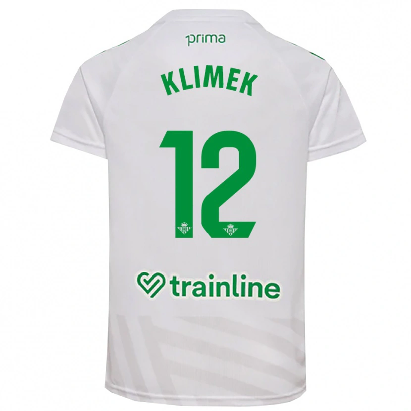 Danxen Kinder Bruno Klimek #12 Trikot Weiß Grün Torwarttrikot 2025/26