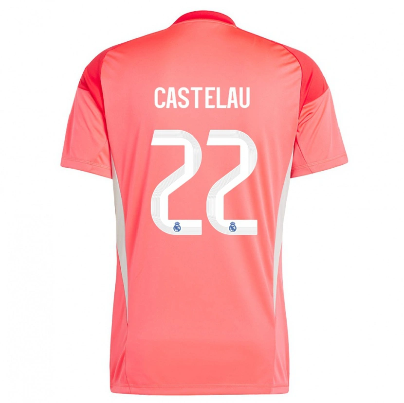 Danxen Kinder Alber Castelau #22 Trikot Orange Rot Weiß Torwarttrikot 2025/26