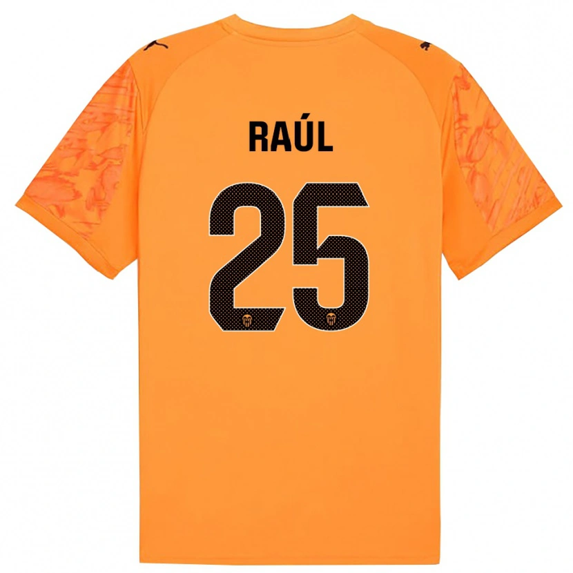 Danxen Kinder Raúl Jiménez #25 Trikot Orange Schwarz Torwarttrikot 2025/26
