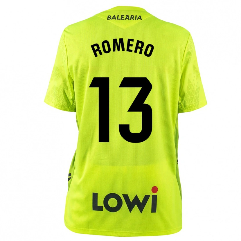 Danxen Kinder Cayetano Romero #13 Trikot Leuchtgrün Schwarz Torwarttrikot 2025/26