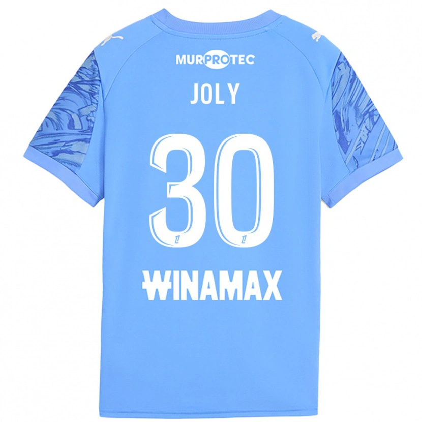 Danxen Kinder Blandine Joly #30 Trikot Hellblau Weiß Torwarttrikot 2025/26