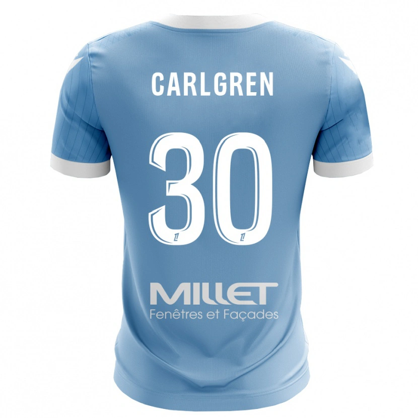 Danxen Kinder Patrik Carlgren #30 Trikot Hellhimmelblau Torwarttrikot 2025/26