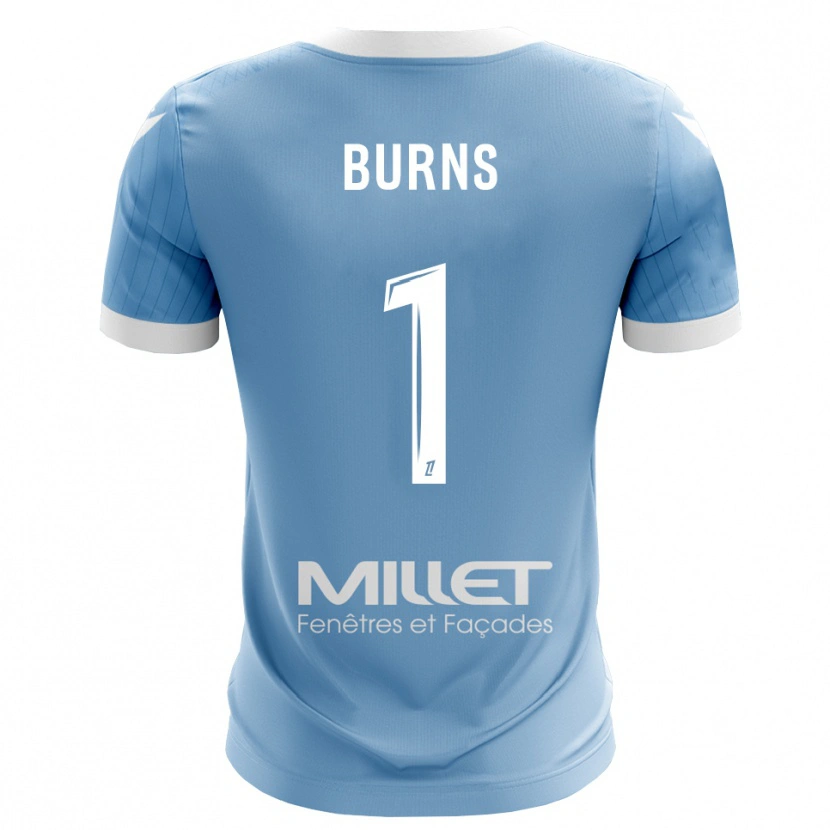 Danxen Kinder Emily Burns #1 Trikot Hellhimmelblau Torwarttrikot 2025/26