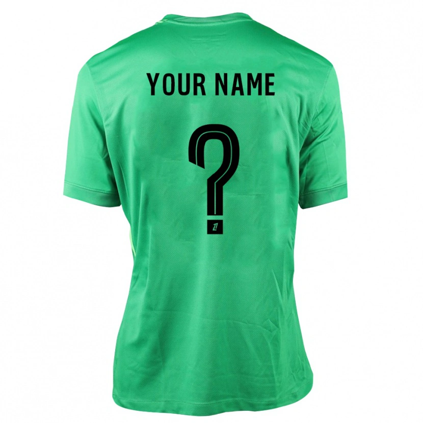 Danxen Kinder Paris Saint-Germain Grün Schwarz Trikot Torwarttrikot 2025/26