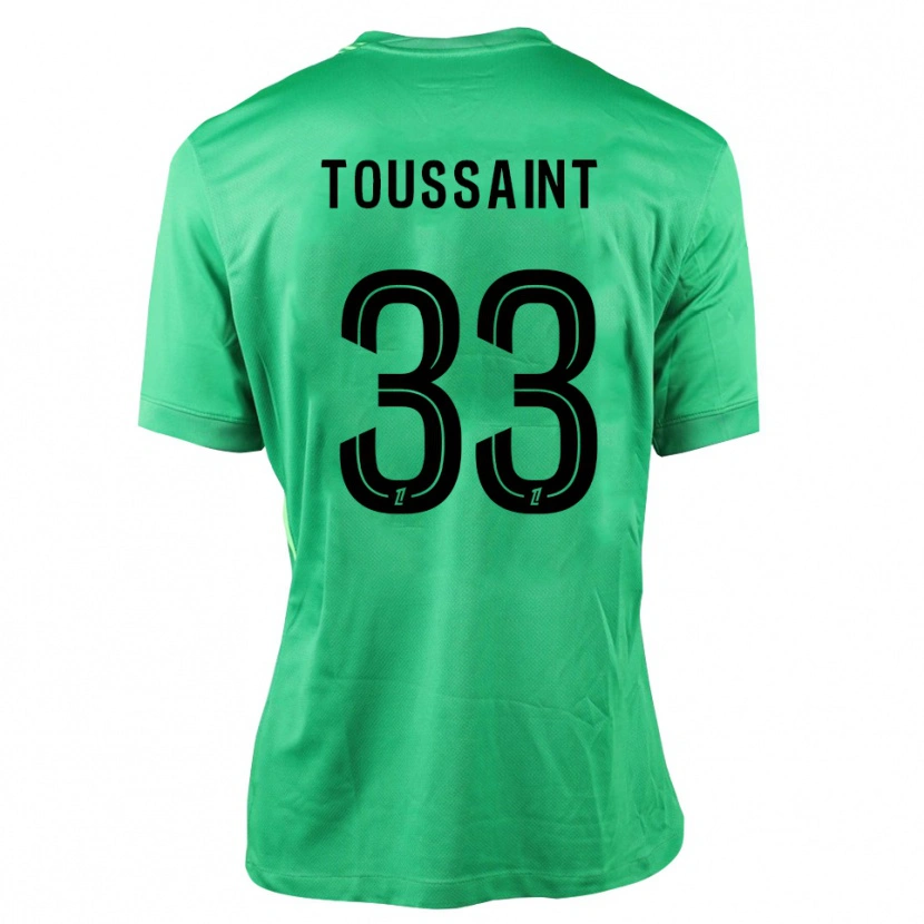 Danxen Kinder Océane Toussaint #33 Trikot Grün Schwarz Torwarttrikot 2025/26