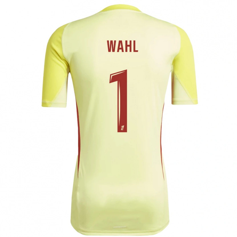 Danxen Kinder Manon Wahl #1 Trikot Hellgelb Rot Torwarttrikot 2025/26