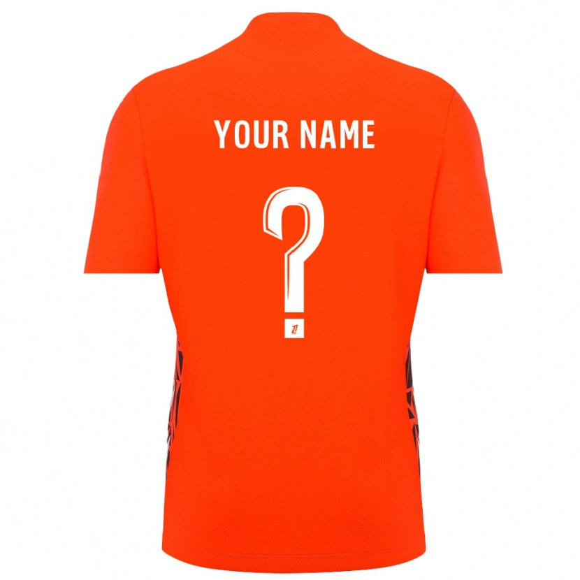 Danxen Kinder AJ Auxerre Orange-Weiß Trikot Torwarttrikot 2025/26