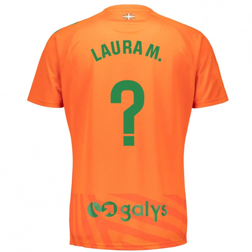 Danxen Kinder Laura Marti Enseñat #0 Trikot Orange Grün Torwarttrikot 2025/26