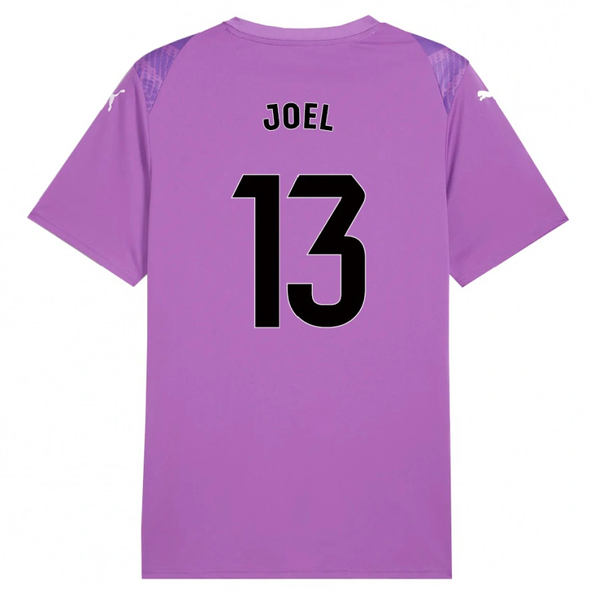 Danxen Kinder Christian Joel #13 Trikot Flieder Schwarz Torwarttrikot 2025/26