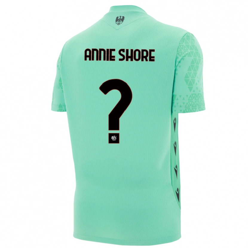 Danxen Kinder Margot Annie Shore #0 Trikot Mint Blau Schwarz Torwarttrikot 2025/26