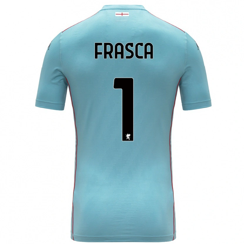 Danxen Kinder Andrea Frasca #1 Trikot Blau Grau Torwarttrikot 2025/26