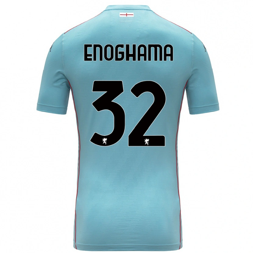 Danxen Kinder Isaac Enoghama #32 Trikot Blau Grau Torwarttrikot 2025/26