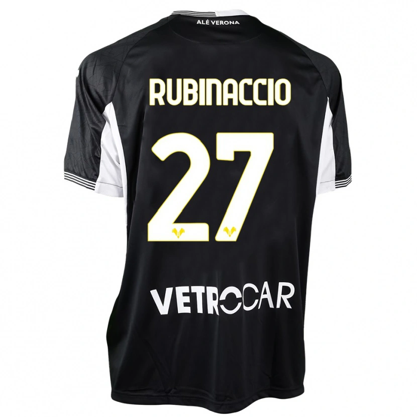 Danxen Kinder Nikol Rubinaccio #27 Trikot Schwarz Weiß Torwarttrikot 2025/26