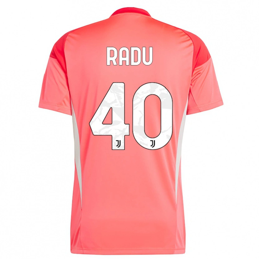 Danxen Kinder Riccardo Radu #40 Trikot Rot Orange Torwarttrikot 2025/26