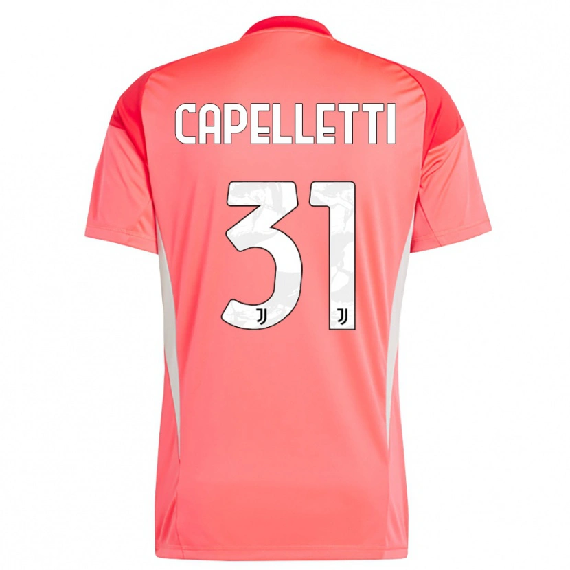 Danxen Kinder Alessia Capelletti #31 Trikot Rot Orange Torwarttrikot 2025/26