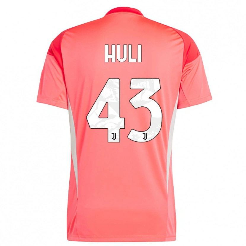 Danxen Kinder Raffaele Huli #43 Trikot Rot Orange Torwarttrikot 2025/26