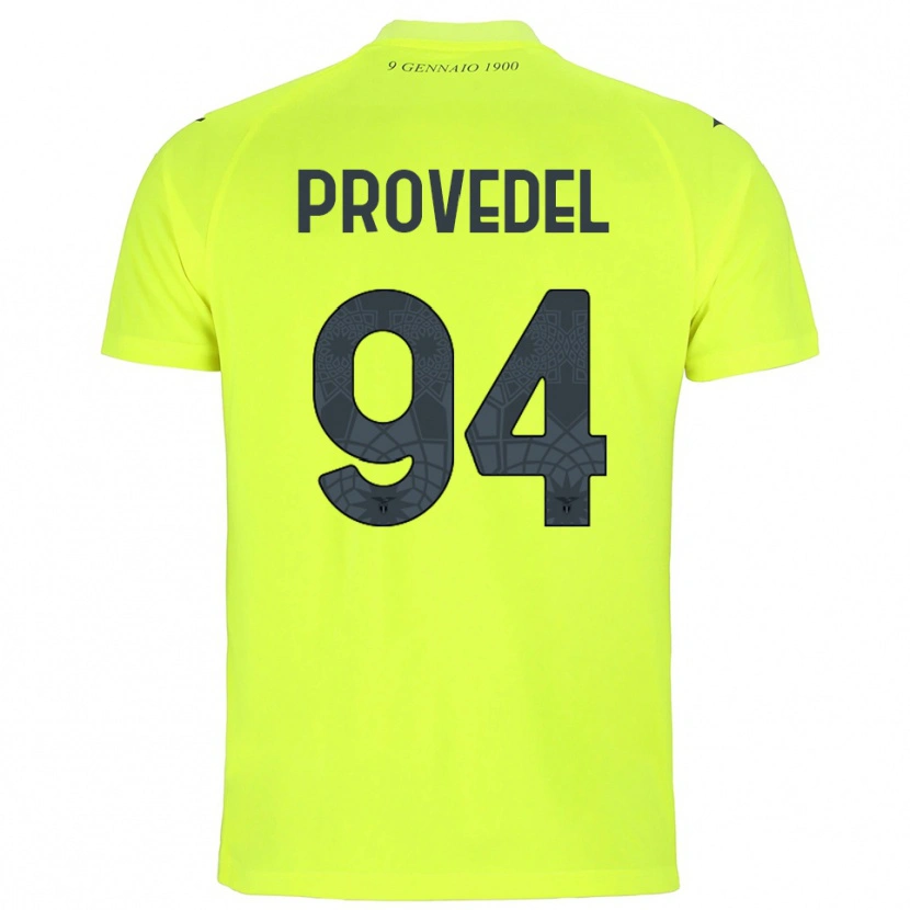 Danxen Kinder Ivan Provedel #94 Trikot Fluoreszierendes Grün Torwarttrikot 2025/26