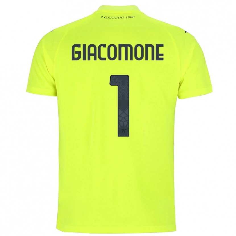 Danxen Kinder Giacomo Giacomone #1 Trikot Fluoreszierendes Grün Torwarttrikot 2025/26