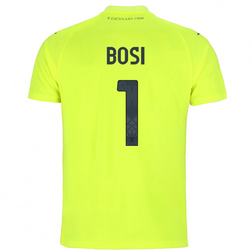 Danxen Kinder Gioele Bosi #1 Trikot Fluoreszierendes Grün Torwarttrikot 2025/26