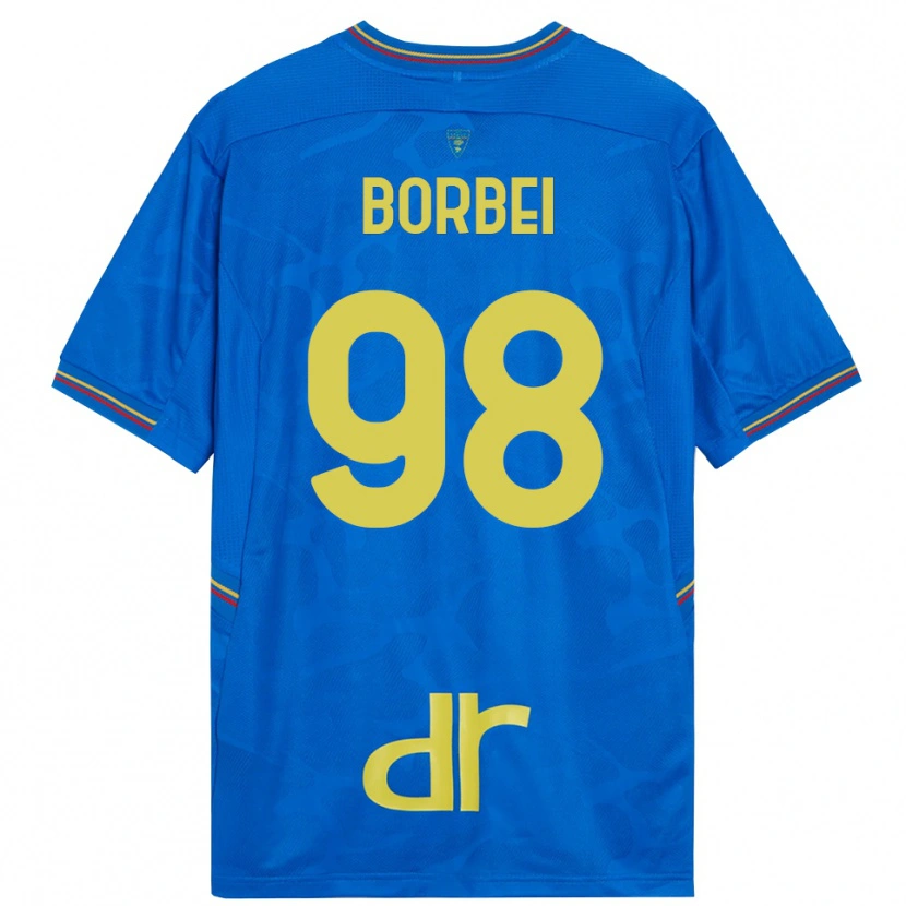 Danxen Kinder Alexandru Borbei #98 Trikot Königsblau Braun Torwarttrikot 2025/26
