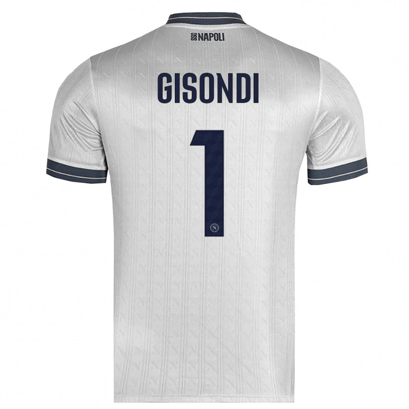 Danxen Kinder Francesco Gisondi #1 Trikot Hellgrau Torwarttrikot 2025/26