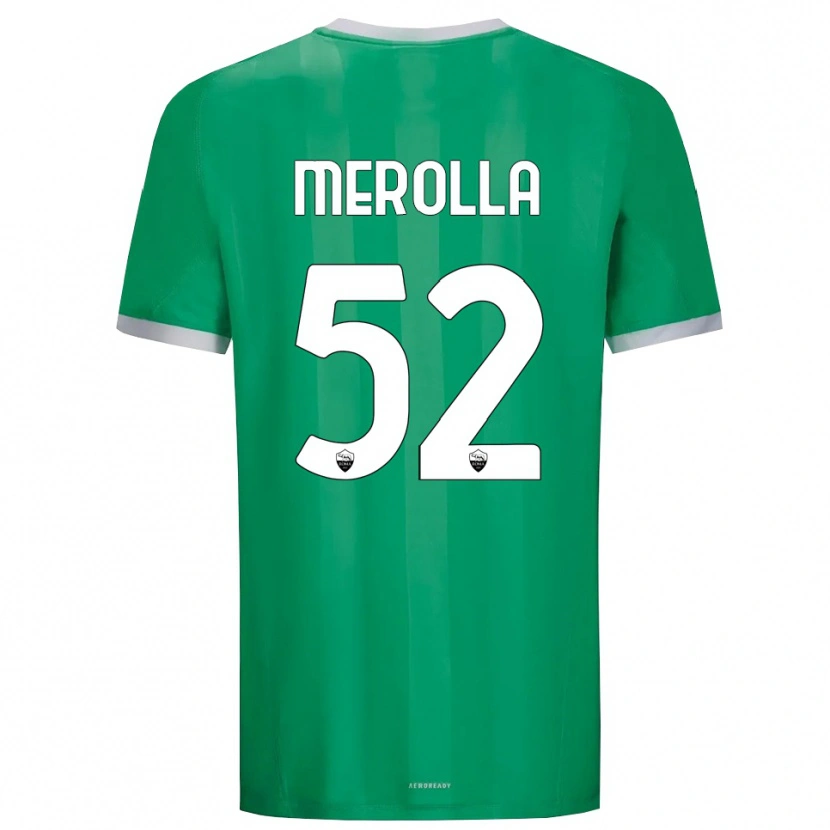 Danxen Kinder Liliana Merolla #52 Trikot Grün Weiß Torwarttrikot 2025/26