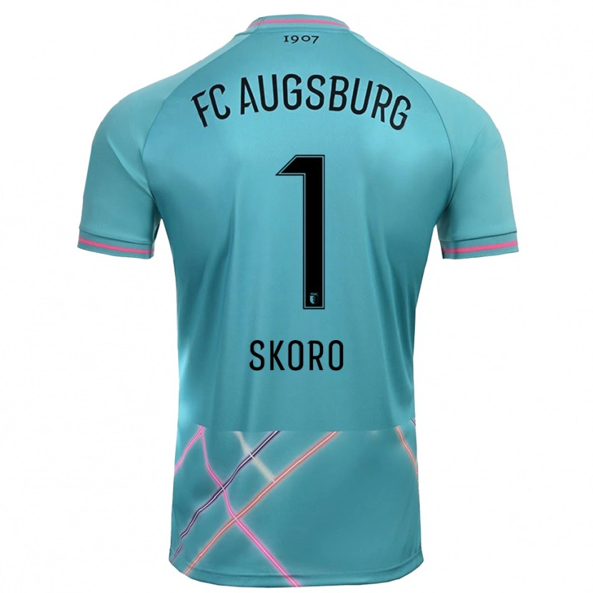 Danxen Kinder Luka Skoro #1 Trikot Hellseegrün Torwarttrikot 2025/26
