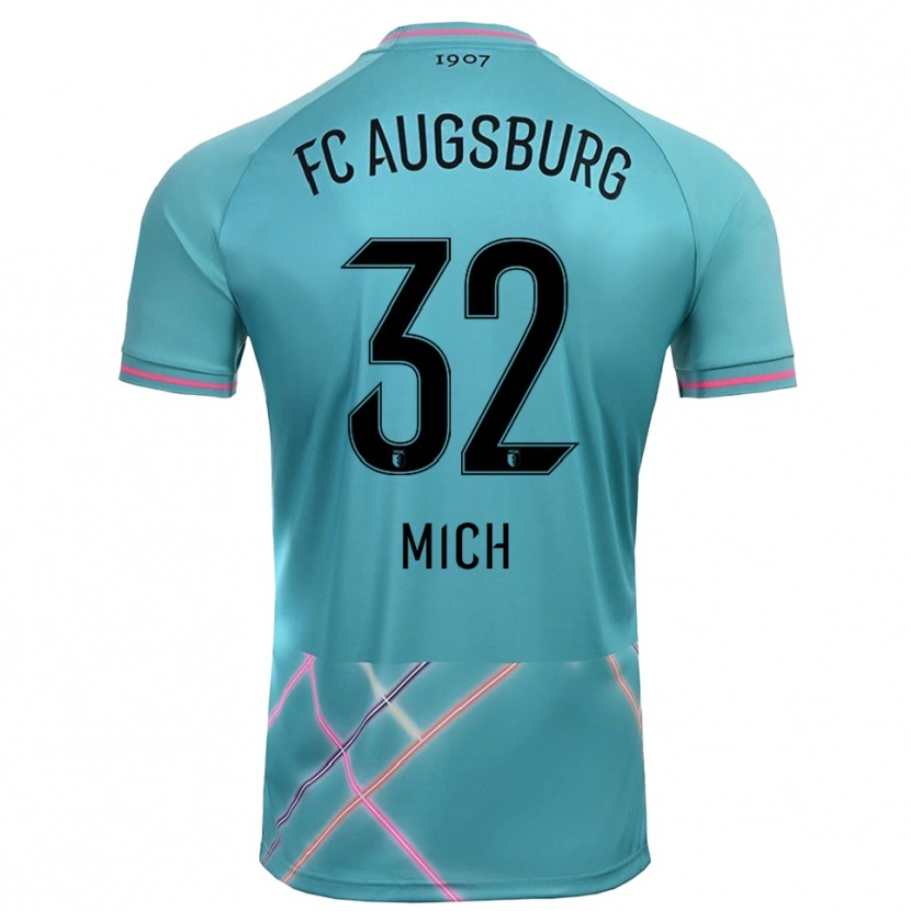 Danxen Kinder Fabian Mich #32 Trikot Hellseegrün Torwarttrikot 2025/26