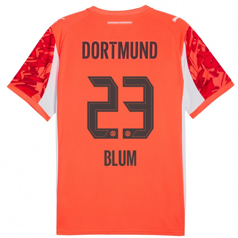 Danxen Kinder Caroline Blum #23 Trikot Rot Orange Torwarttrikot 2025/26