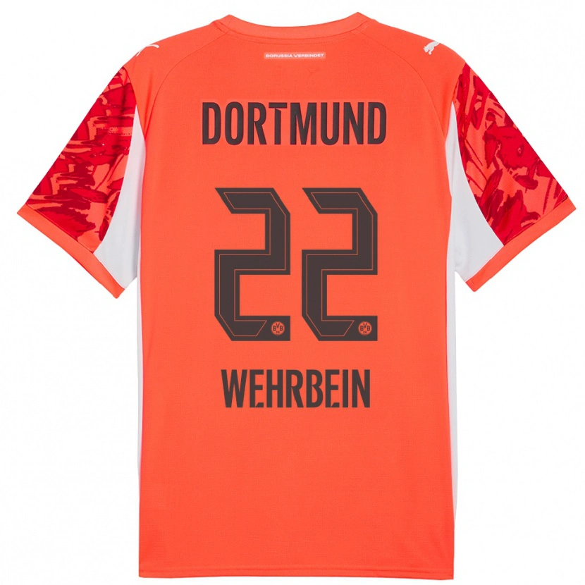 Danxen Kinder Jan-Mattis Wehrbein #22 Trikot Rot Orange Torwarttrikot 2025/26