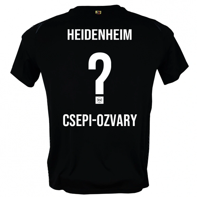 Danxen Kinder Marcell Csepi-Ozvary #0 Trikot Dunkelgrau Schwarz Torwarttrikot 2025/26
